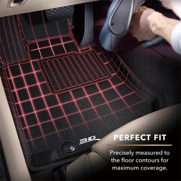3D MAXpider Floor Mats Chevy Blazer (2019-2022) All-Weather Kagu Series - Front / Second / Third Row