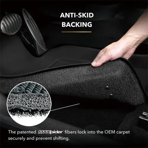 3D MAXpider Floor Mats Chevy Blazer (2019-2022) All-Weather Kagu Series - Front / Second / Third Row