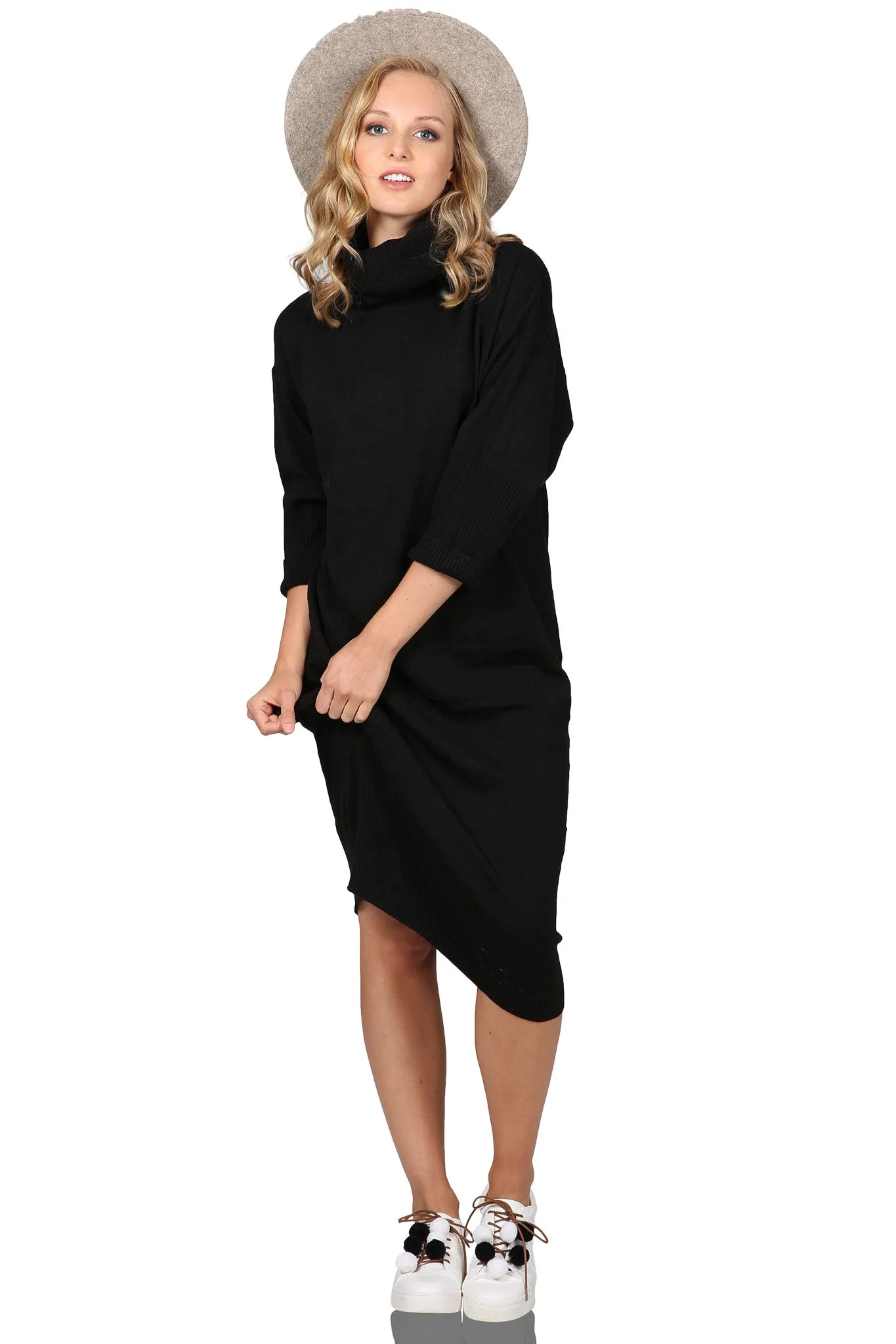ALLEGRO TURTLENECK DRESS