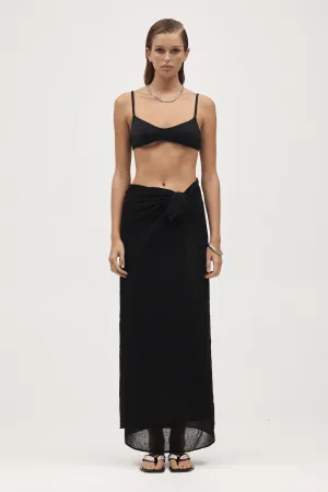 ALMA SARONG BLACK