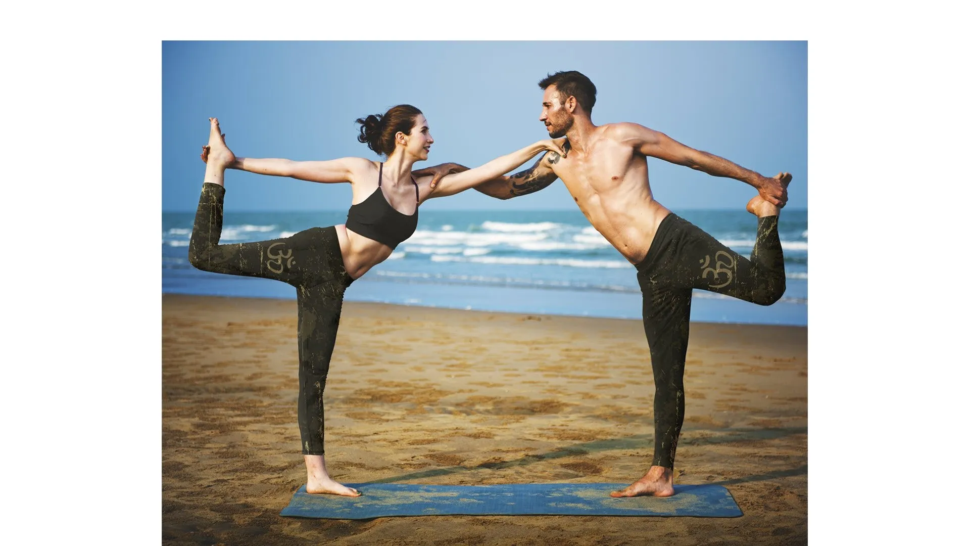 Aum High Waist Womens Yoga Leggings