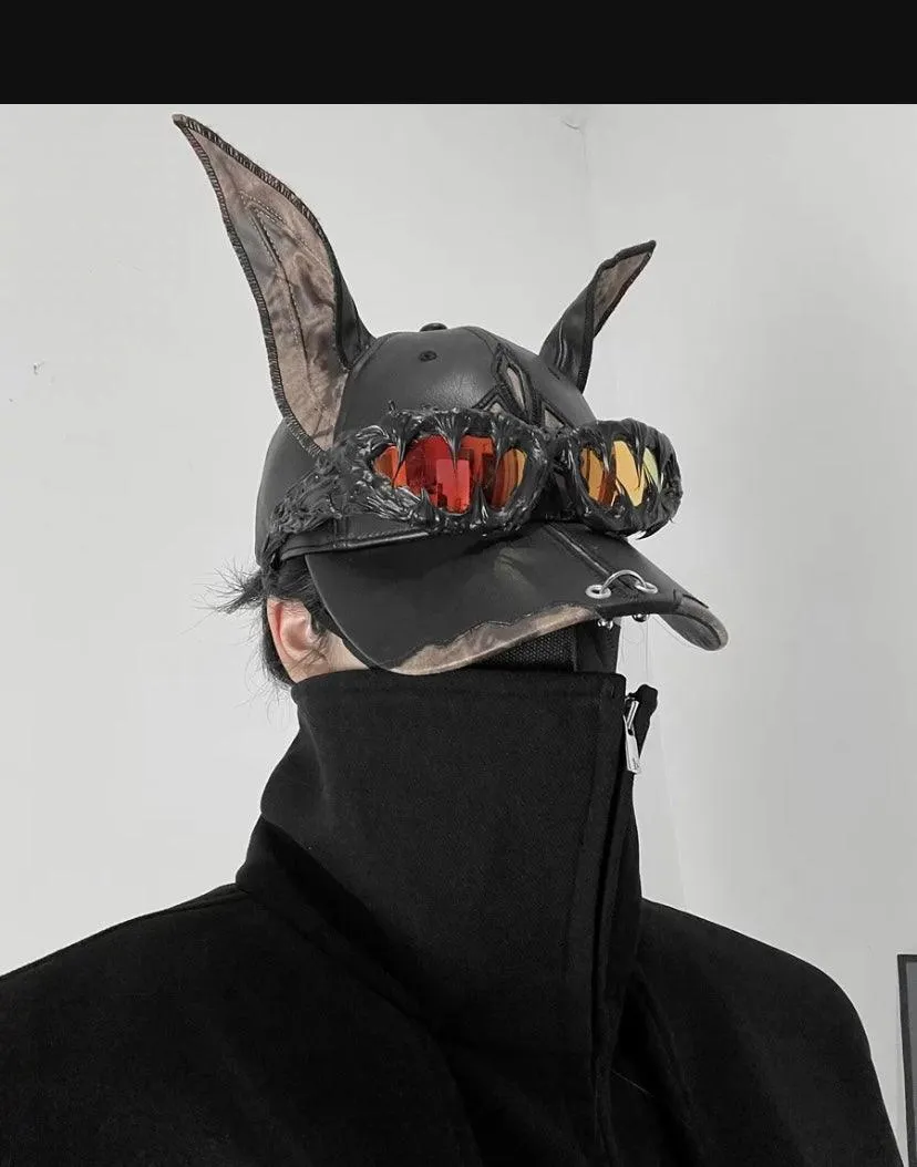 Avant-garde Designer Red Eye Sunglasses