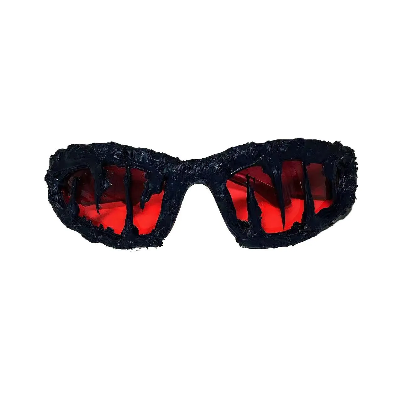 Avant-garde Designer Red Eye Sunglasses