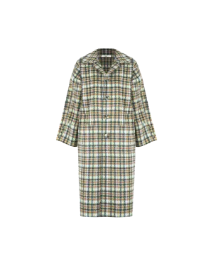 BASIL COAT TARTAN