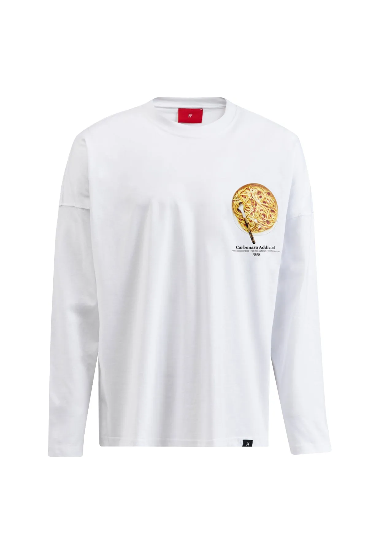 Carbonara Addicted II / Long Sleeve Oversize T-shirt