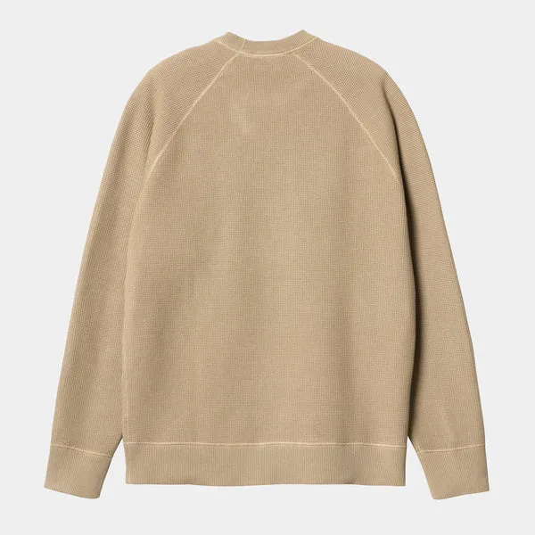 Carhartt WIP Chase Sweater - Sable / Gold