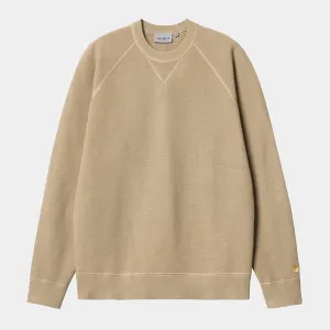 Carhartt WIP Chase Sweater - Sable / Gold