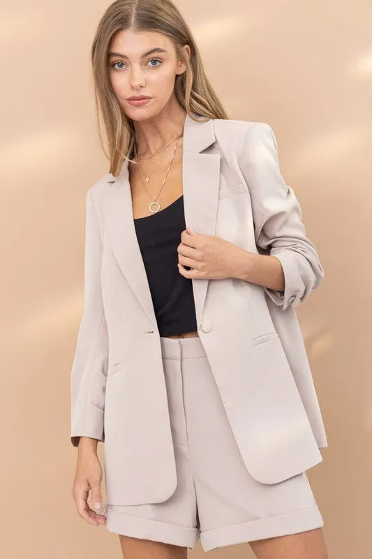 Chloe Blazer and Short Set