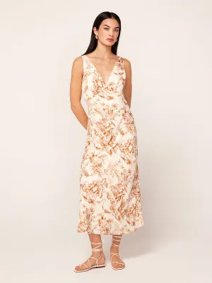 Claire Toile De Jouy Slip Dress