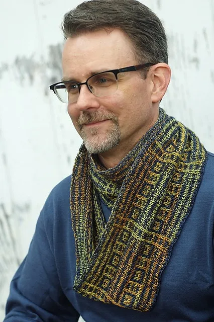 Code Breaker Cowl / Infinity Scarf Pattern by Barbara Benson