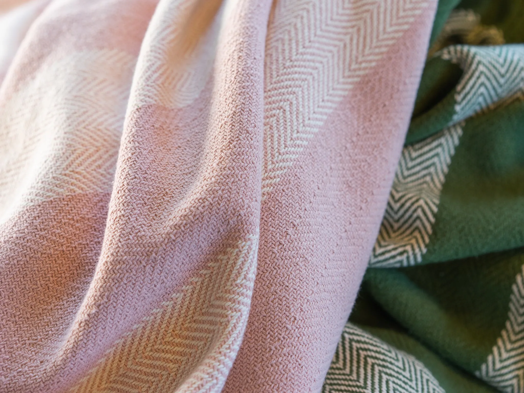 Cozy Organic Patterned Throw