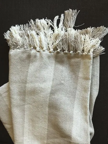 Cozy Organic Patterned Throw