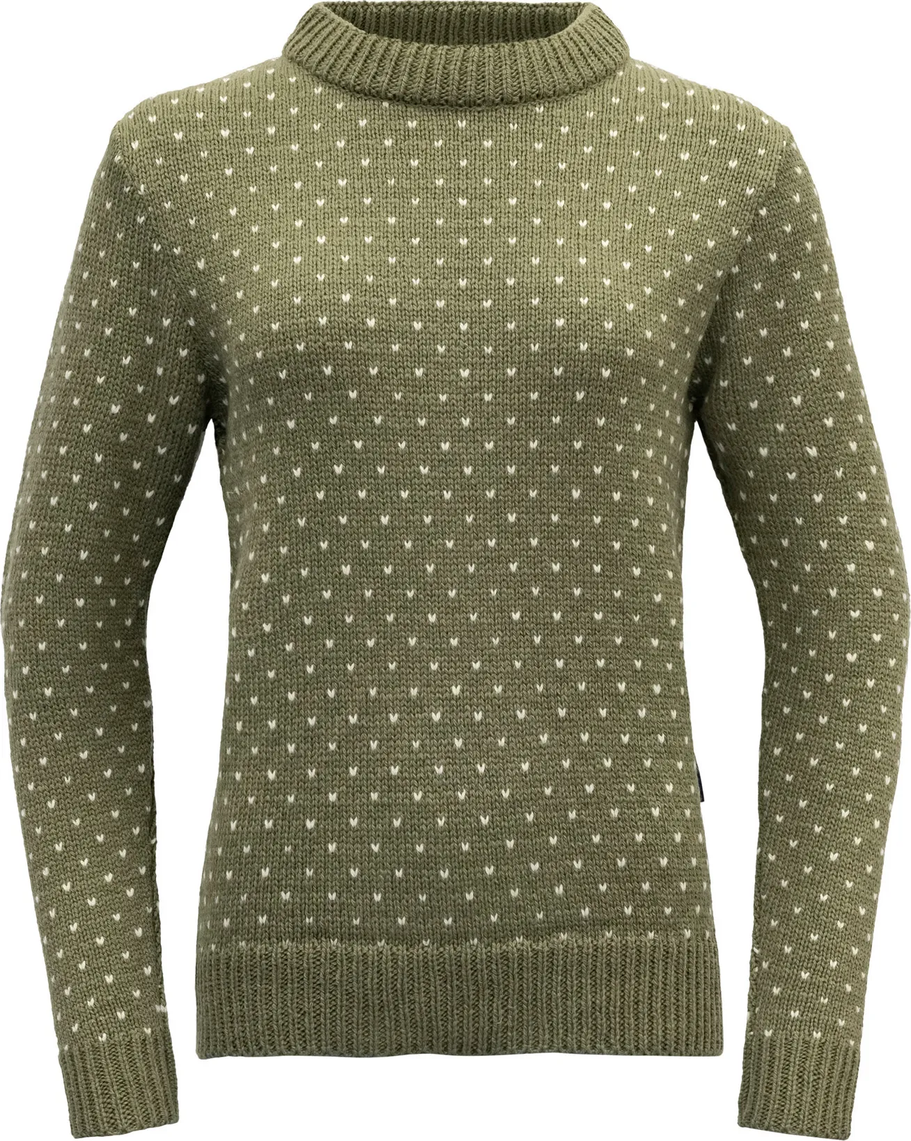 Devold Unisex Sørisen Wool Sweater Lichen | Buy Devold Unisex Sørisen Wool Sweater Lichen here | Outnorth