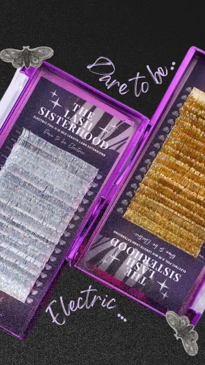 Electric Tinsel Foil 0.10 Lash Extensions