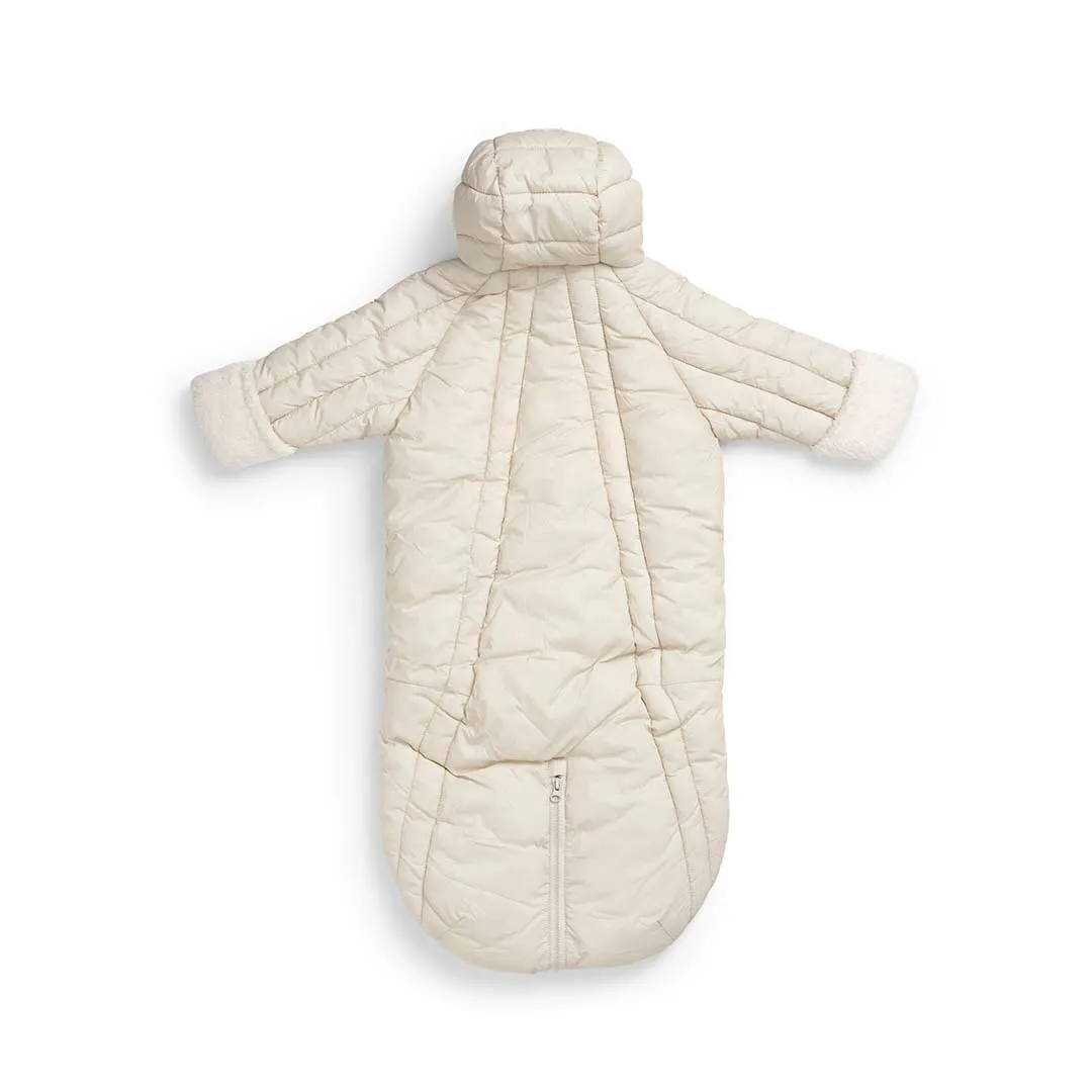 Elodie Details Baby Overall Pramsuit - Creamy White