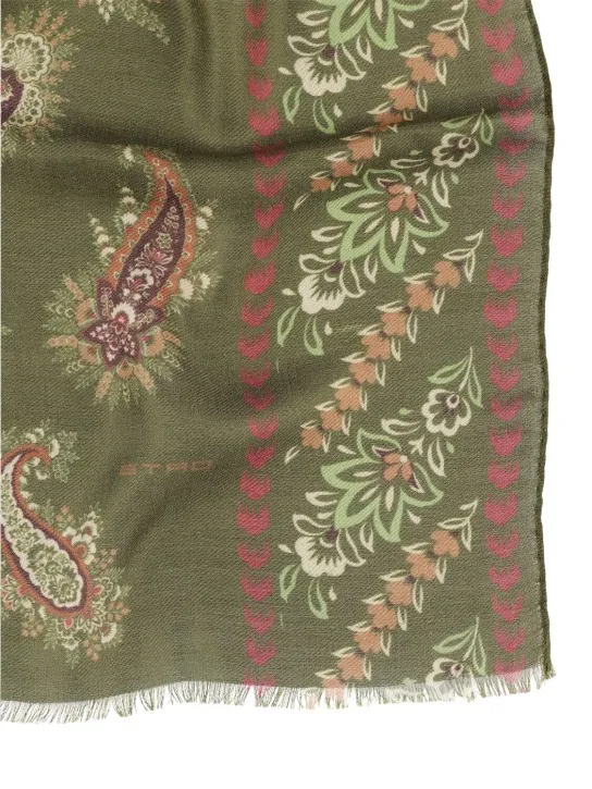 Etro   Cashmere &amp; silk scarf 