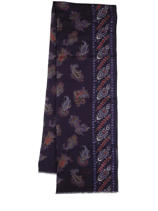 Etro   Cashmere &amp; silk scarf 