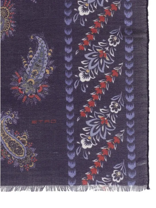 Etro   Cashmere &amp; silk scarf 