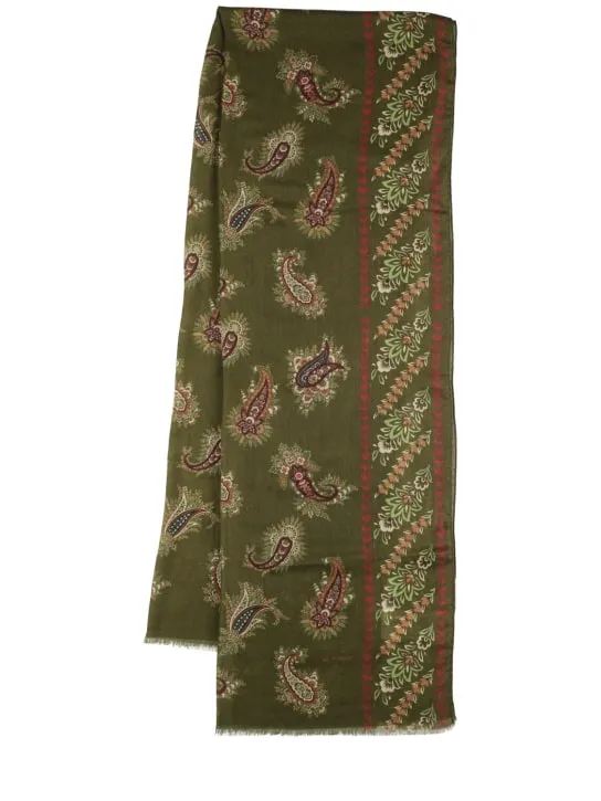 Etro   Cashmere &amp; silk scarf 