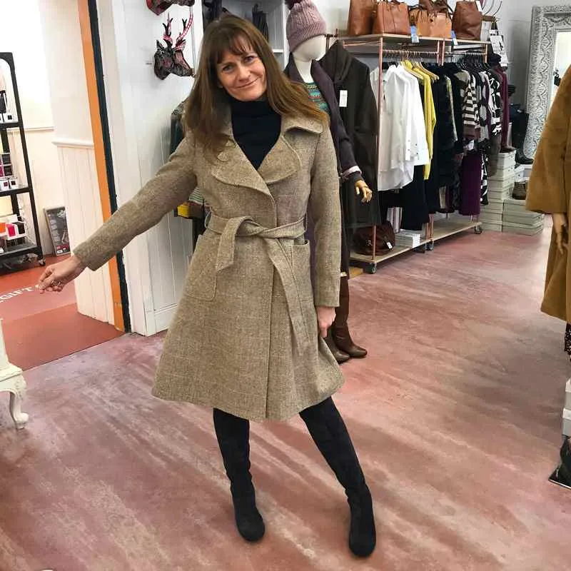 Harris Tweed Amanda Coat
