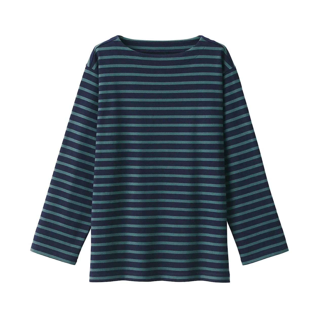 Heavyweight Boatneck Long Sleeve T-Shirt