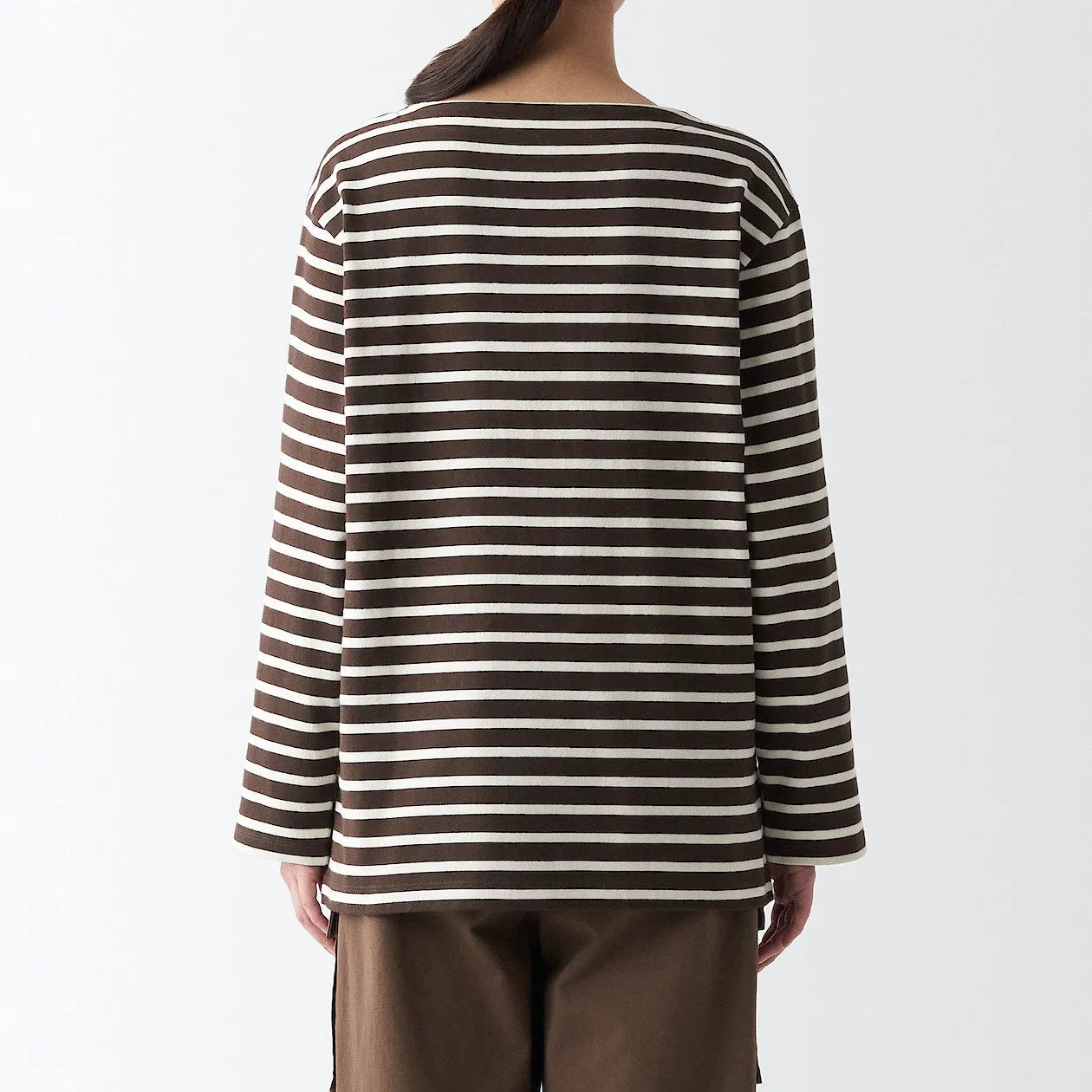 Heavyweight Boatneck Long Sleeve T-Shirt