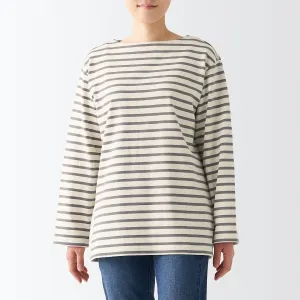 Heavyweight Boatneck Long Sleeve T-Shirt