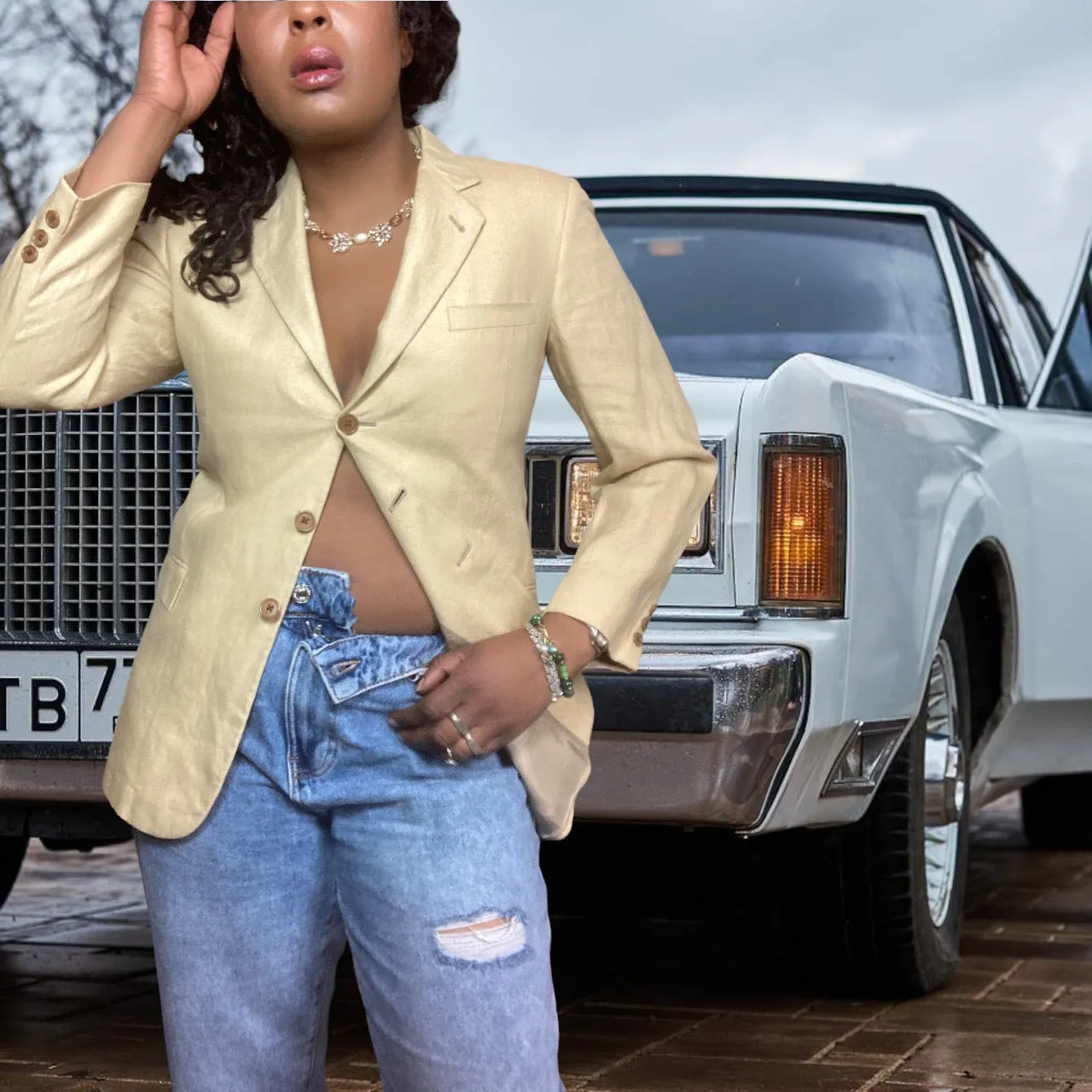 Hickey Freeman Boys Linen Blazer