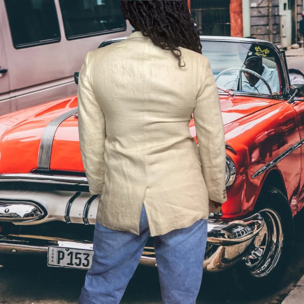 Hickey Freeman Boys Linen Blazer