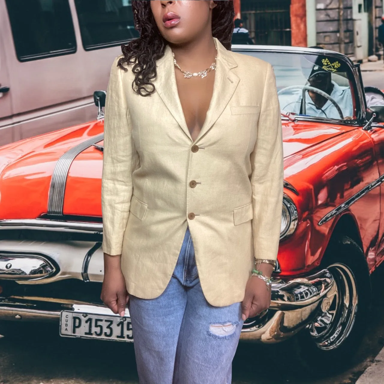Hickey Freeman Boys Linen Blazer
