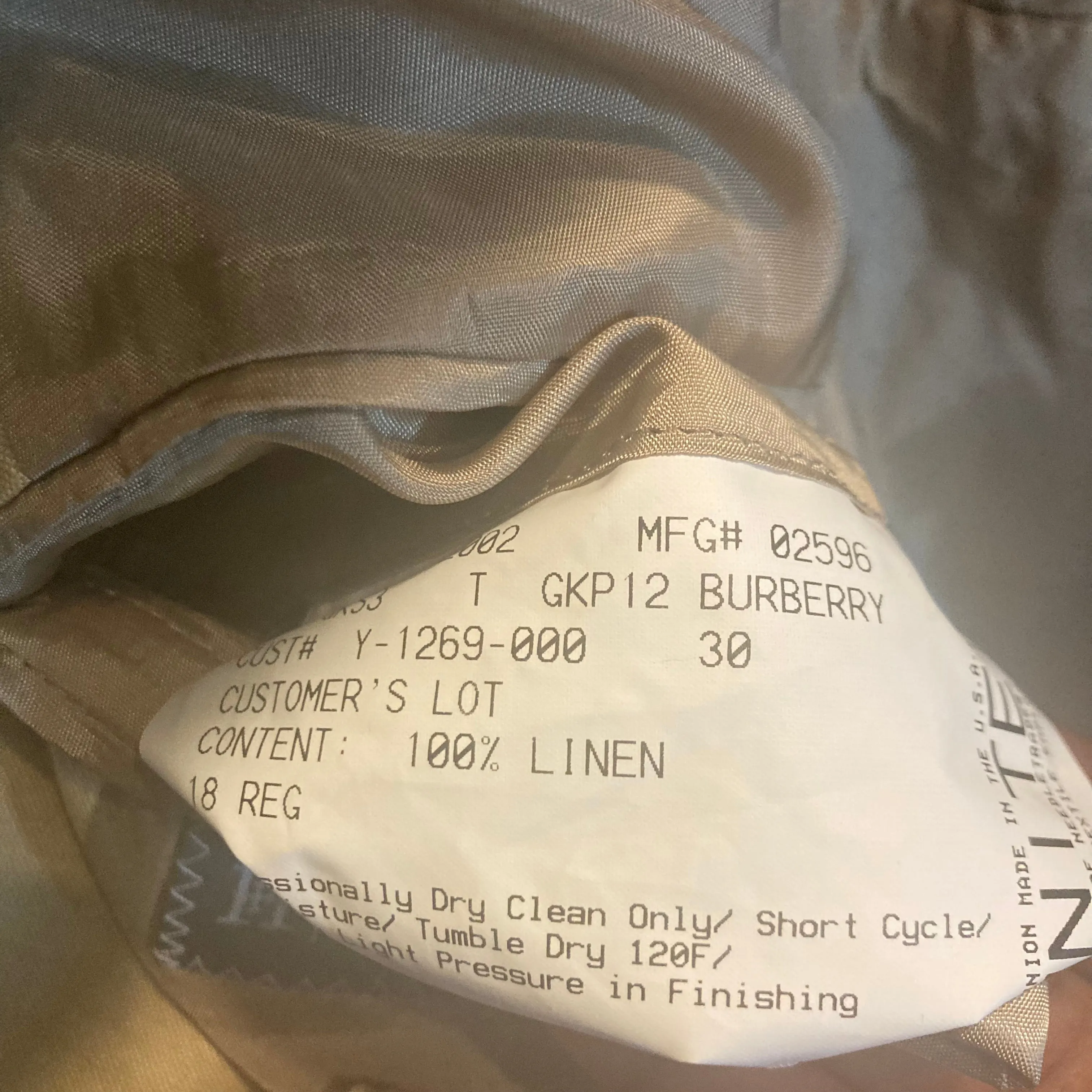 Hickey Freeman Boys Linen Blazer