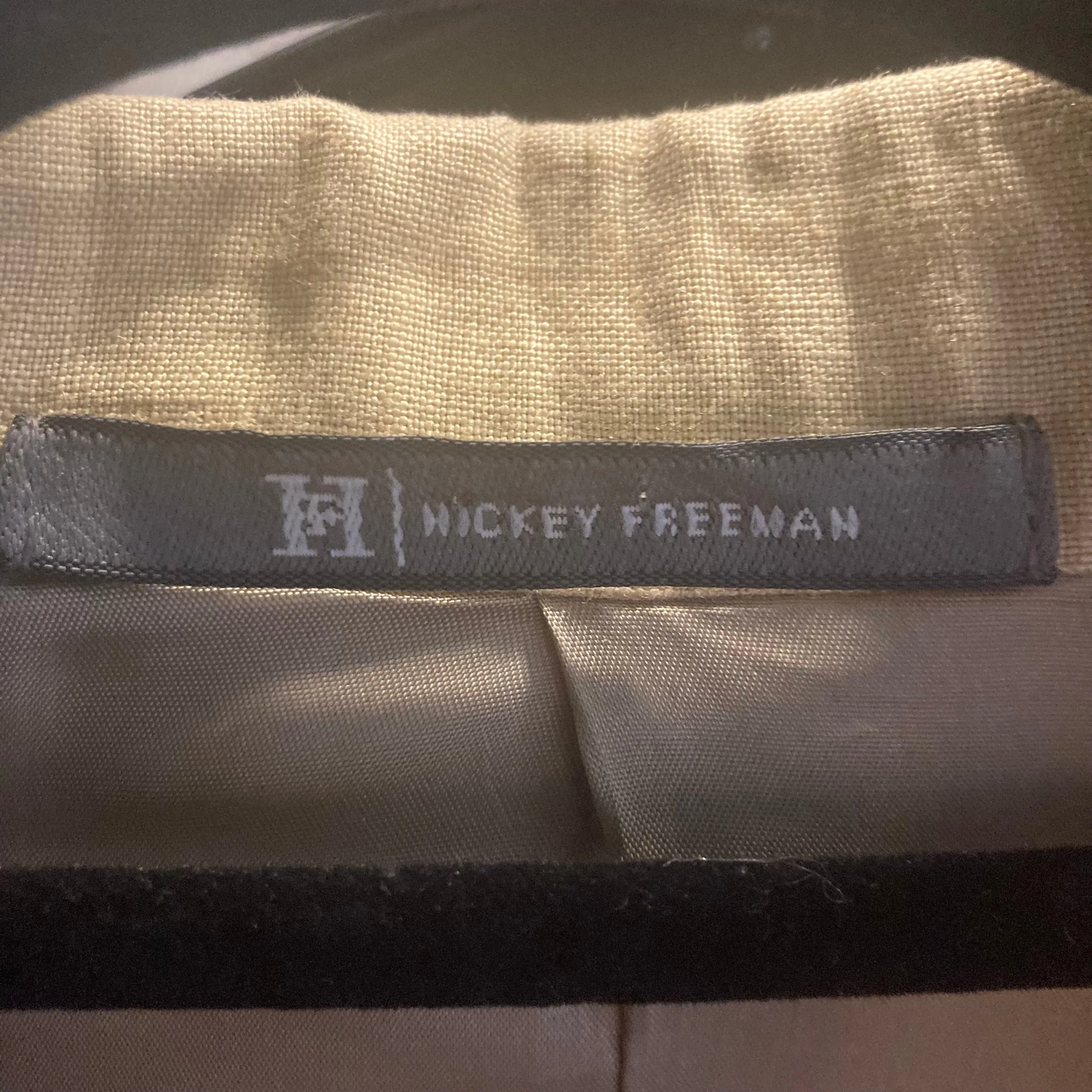 Hickey Freeman Boys Linen Blazer