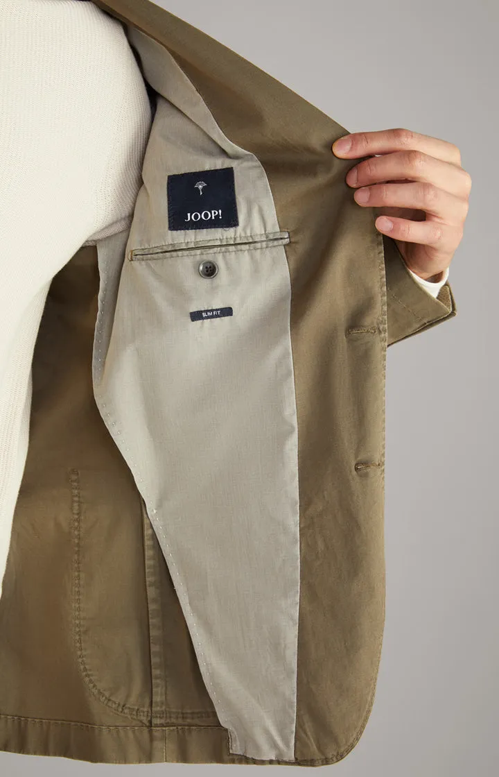 ID70180-Joop Olive  Cotton Mix  Jacket