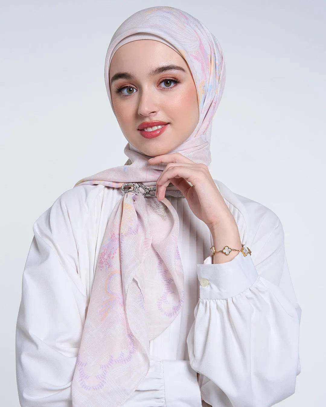 IKARONA SIGNATURE SCARF COTTON