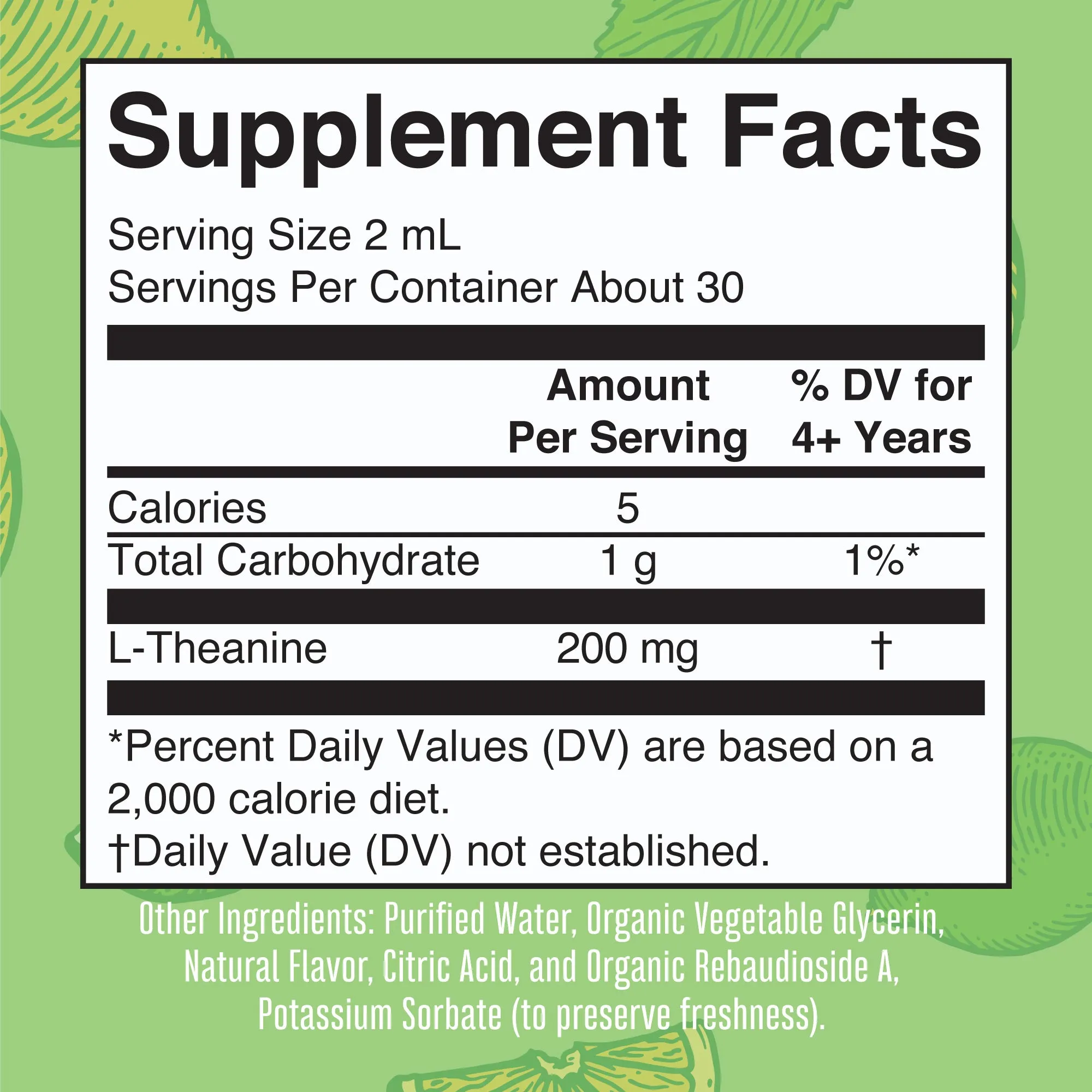 L-Theanine Liquid Drops