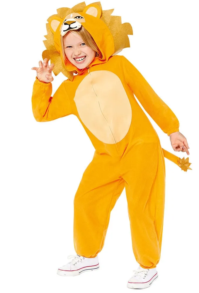 Leo Löwen Overall Kostüm für Kinder