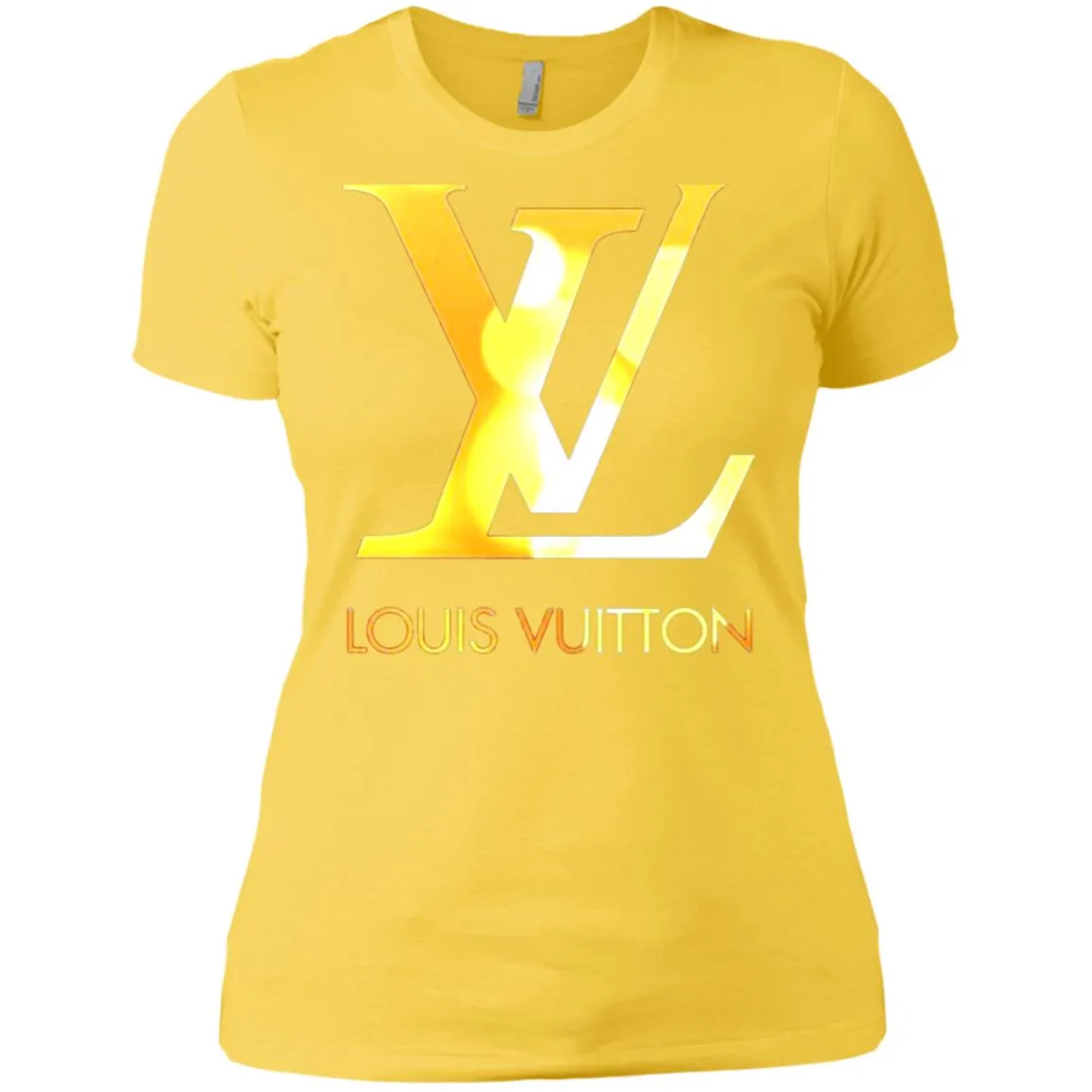 Louis Vuitton Gift T-shirt Women Cotton T-Shirt