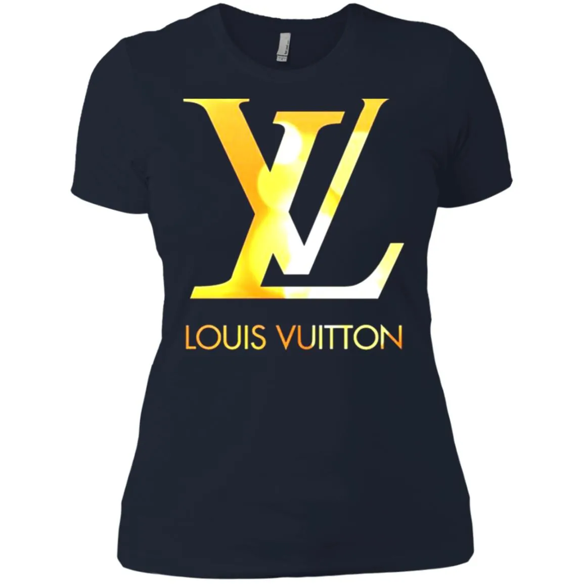Louis Vuitton Gift T-shirt Women Cotton T-Shirt