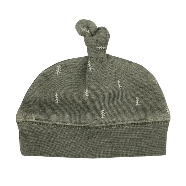 L'ovedbaby Cozy Printed Top-Knot Hat