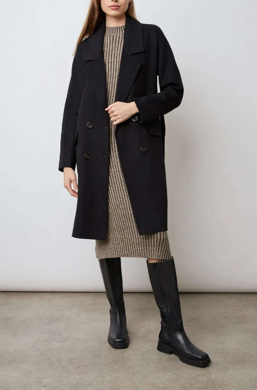 MARTA COAT - BLACK