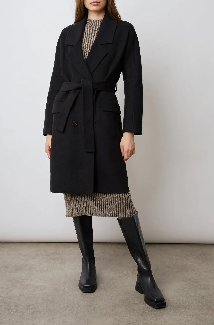 MARTA COAT - BLACK