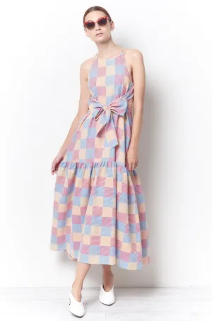 MATILDA Sun Dress - Plaid
