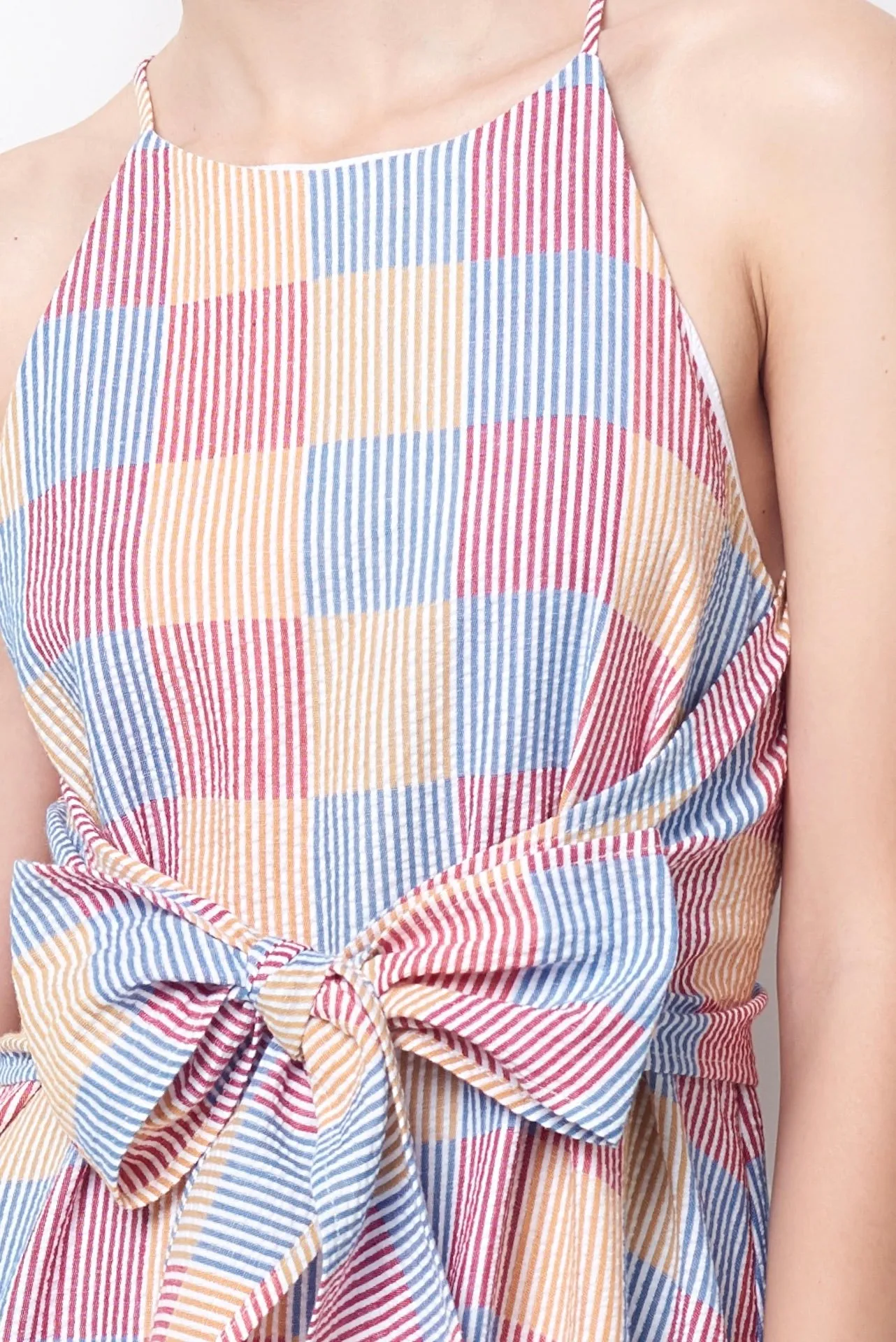 MATILDA Sun Dress - Plaid