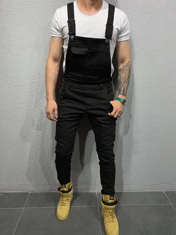 Men's Slim Overall Jeans