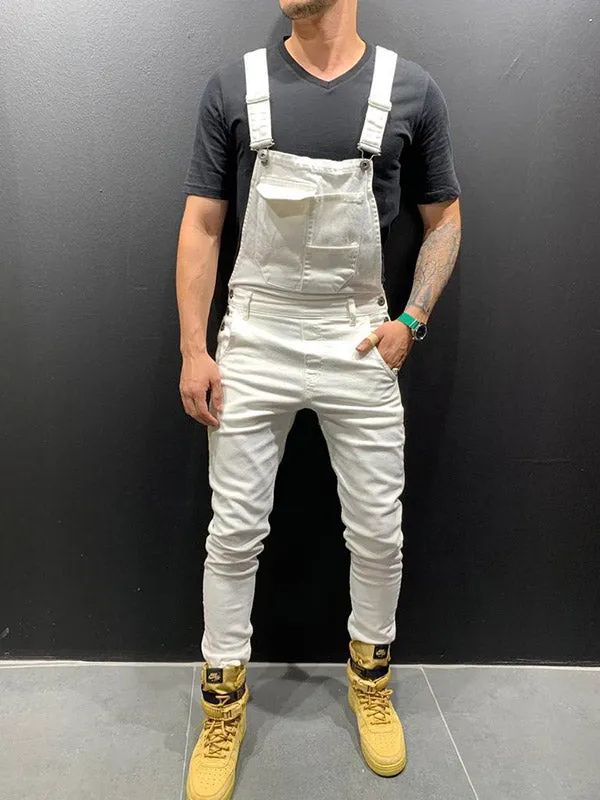 Men's Slim Overall Jeans
