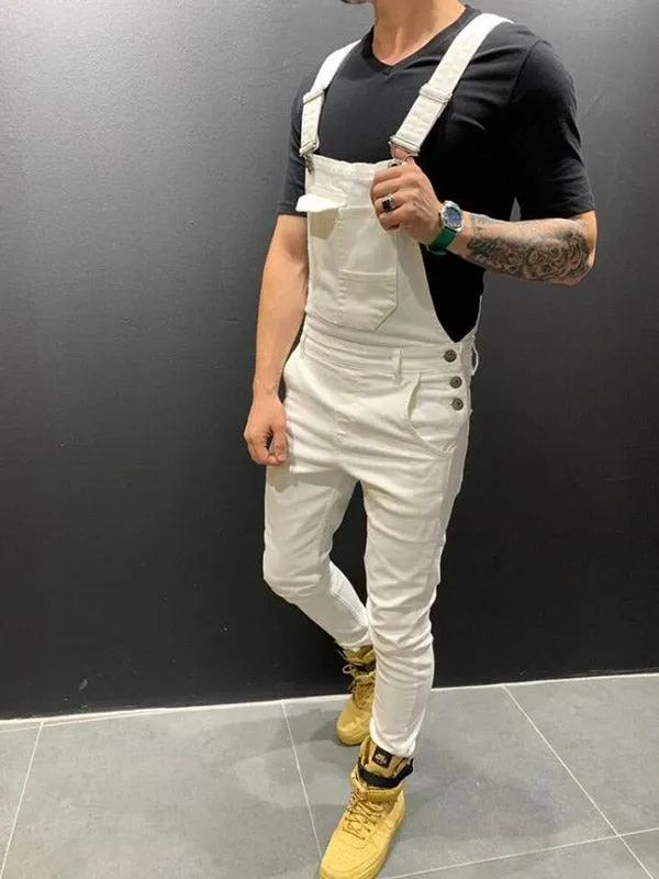 Men's Slim Overall Jeans