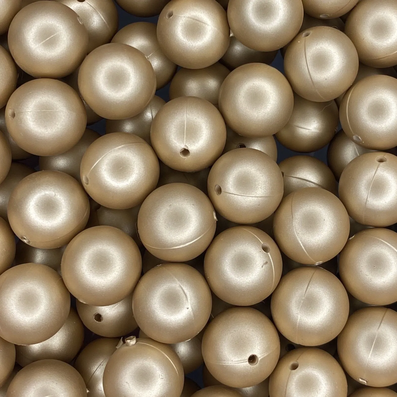 Metallic 19mm Bead