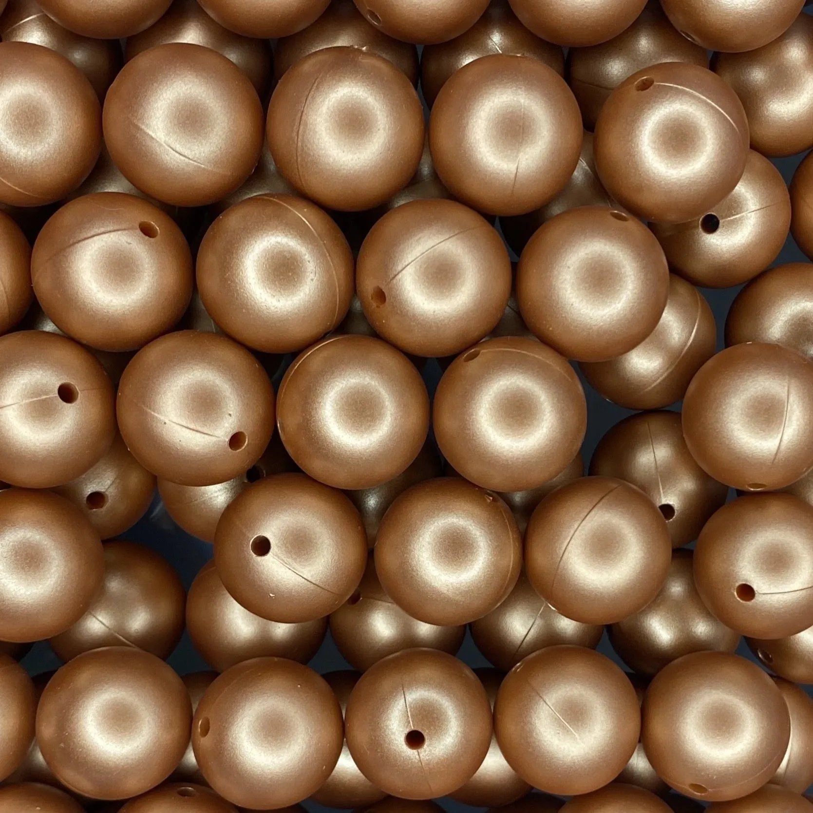 Metallic 19mm Bead