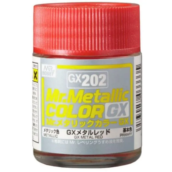 Mr Metallic Color GX202 Metal Red metallic 18ml