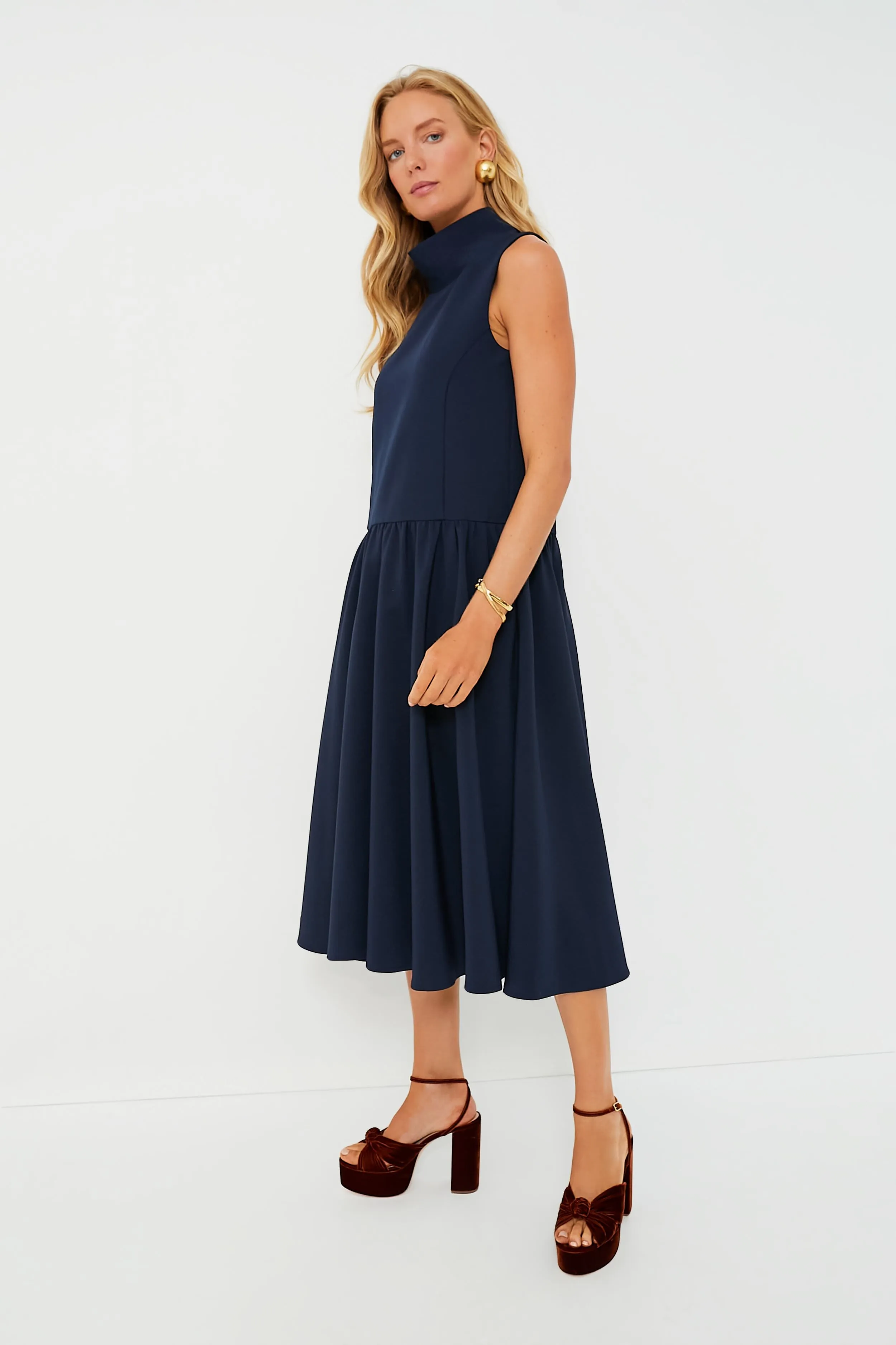 Navy Aerin Dress